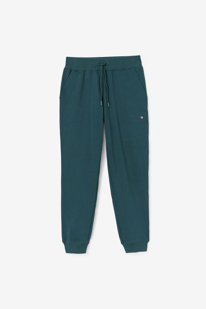 Fila Joelle Jogger Green Pants Womens - NZ 24065-FGOJ